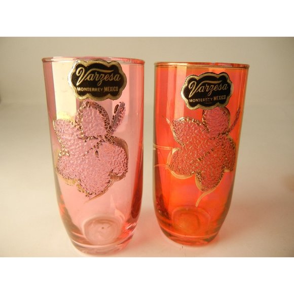 Vintage Libby VERZESA set of 6 shot, cordial, aperitif glasses 1960s - Picture 7 of 10